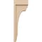 Ekena Millwork 4"W x 8"D x 24"H Thin Warren Rough Cedar Woodgrain TimberThane Corbel, Primed Tan CORUR04X08X24WARRCPR - alternate 5